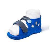 COLOR CAST SHOES Scarpa in gesso antiscivolo, stabile e confortevole, un pezzo e resistente agli strappi, 1 pezzo (L (blu))
