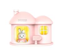 Color-Change Light Umidificatore, Portable Diffuser for Room, 300 ml Umidificatore Capacity, 13 x 10,2 x 8,3 cm, Ultra-Quiet Umidifier for Home, Car, and Office Use, Perfect for Adding Comfort
