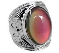 Color Change Rings Creative Gift Temperature Control Jewelry Party Luminous Professional process