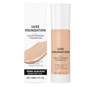 Color Changing Foundation - 30ML Face Primer, Buildable Makeup with Brightening Feature, Skin Care Tool with Corrective Style, Beauty Supply with Protective Detail, Blemish Imperfection Coverage for P