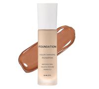Color Changing Foundation, Hydrating Liquid Concealer, 50ml Makeup Base with Waterproof Effect, Soft Blend Cosmetic Cream, Modern Style Daily Wear, Beauty Supply for Women and Men