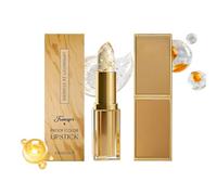 Color Changing Lip Gloss - 3.5g Transferproof Long Lasting Lipstick | Clear Tinted Lip Balm with Gold Foil - for Women Mother's Day Birthday Beauty Makeup