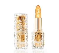 Color Changing Lipstick - Gold Crystal Lipstick Color Changing Long-Lasting, Vitamin E Nourishing For Cracked & Dry Lips, Long-Lasting 24 Hours Moisturizing Glossy Shine Lip Gloss (02)