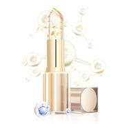 Color Changing Lipstick, Nourishing Plumping Lipstick, Dewy Glow Lip Balm, Long-Lasting Moisturizing Formula, Gold Foil Finish, Ideal for Makeup Prep Dating Shopping Day and Night