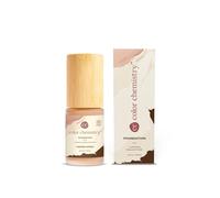 COLOR CHEMISTRY Organic Liquid Foundation for Luminous Skin Finish, Blendable & Long-Lasting, Enriched with Rosehip & Green Tea, 20 Inclusive Shades, 1.01 fl oz (Linseed MW04)
