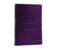 Color Code Study Bible: Revealing God's Truth Color by Color, KJV, Purple Leathersoft, Red Letter, Thumb Indexed, Ribbon Marker