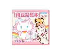 Color Coded Animal Sticker Twin Coil Binding Sticker Book for Kid Educational Puzzle Toy Scrapbooking Decoration Fine Motor Skills Development Toys