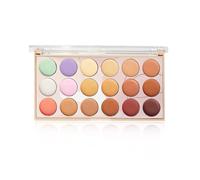 Color Concealer Palette - 18-Color Full Coverage Concealer Palette, Waterproof Concealing Makeup For Skin Tone Correction, Creamy Blendable Formula | Beauty Ṕalette For Daily Use, Contouring