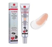 Color Correcting CC Cream With Centella Asiatica,Multiuso Tonalità Pelle CC Cream Corcealer Full Coverage, SPF 25 Sunscreen Moisturizing Pre-Makeup Primer Brightening for Mature Skin