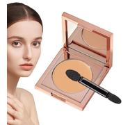 Color Correcting Cream, Waterproof Makeup Cream, Contouring Foundation, Concealer Makeup Palette, Skin Brightener,Makeup Supplies, Under Eye Concealer With Brush For Blemishes, Puffiness, Dark Circles