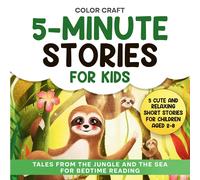Color Craft 5-Minute Stories For Kids (Tascabile)