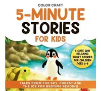 Color Craft 5-Minute Stories For Kids (Tascabile)
