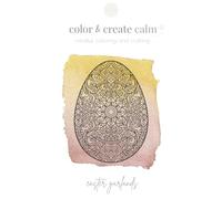 color & create calm - easter garlands: mindful coloring & crafting