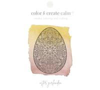 color & create calm - Oster Girlanden: mindful coloring & crafting - deine Me-Time mit dekorativem Ergebnis