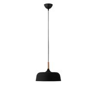 Color Danish Ceiling Pendant Light, American Style Chandelier, Fashion with Wood Hanging Lamp, E27/E26 Base Lighting Fixture for Restaurant, Dining Room, Bedroom, Kitchen, Bar(Dark,48cm)