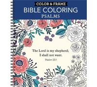 Color & Frame - Bible Coloring: Psalms (Anello, filo) Color & Frame