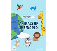 Color & Fun: Kawaii Animals of the World: Over 40 Cute Animals from Around the World to Color | Fun and Relaxing Coloring Book for Kids Ages 4-8
