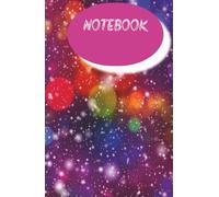 Color Galaxy Composition Notebook: Wide ruled notebook with an aesthetic and colorful design | Vibrant galaxy-style cover with bright light effects | ... teens, creative students, and color lovers