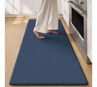 COLOR&GEOMETRY 10mm Tappeto da Cucina Antifatica-Runner più largo antiscivolo 60x180cm, Impermeabile e Antiolio, Imbottitura Morbida in Memory Foam, Ideale per Zona Lavello, Piano Cottura, Blu