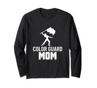 Color Guard Flag Cool Colorguard Mom Orgoglioso Color Guard Maglia a Manica
