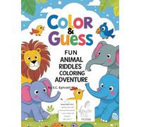 Color & Guess: Fun Animal Riddles and Coloring Adventure