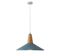 Color Hanging Lamp, European Style Chandelier, E27 Base Adjustable Ceiling Light Fixture, Atmospheric Pendant Lights for Kitchen, Bedroom, Dining Room, Restaurant(Blue)