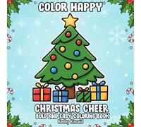 Color Happy Christmas Cheer: Bold and Easy Coloring Book