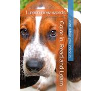 Color in, Read and Learn: I learn new words