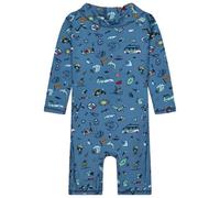 Color Kids - Baby's Suit L/S AOP - Lycra 104 blu