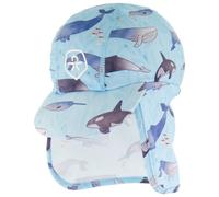 Color Kids - Kid's Hat AOP - Cappellino 52 cm grigio/blu