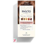 COLOR KIT 7,43 BIONDO RAMATO DORATO LATTE RIVELATORE 50 ML + CREMA COLORANTE 50 ML + MASCHERA PROTETTIVA COLORE 12 ML + GUANTI