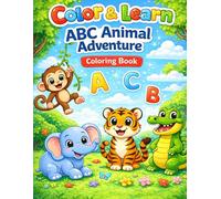 Color & Learn: ABC Animal Adventure