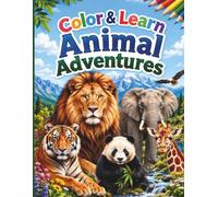 Color & Learn Animal Adventures