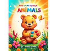 Color & Learn: Cute Animals for Little Hands