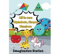 Color & Learn: The All-in-One Book of Alphabets, Numbers, and Shapes: The Ultimate All-in-One Coloring Book