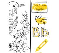 Color & Learn Together: A Left-Handed Adult + Preschooler Activity Book