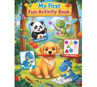 Color, Match & Play: A Fun Activity Book for Kids Ages 3-6: Coloring Pages, Matching Games, Spot the Difference & More!