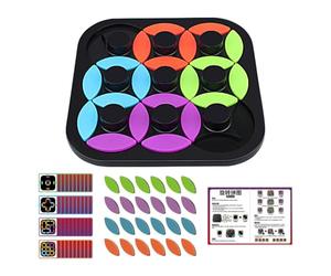 Color Matching Puzzle Brain Training Educational Rotating Logic Game