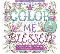 Color Me Blessed Inspirational Adult Coloring Book (31 stress-relieving designs) (Studio Series Artist's Coloring Book)