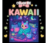 Color Me Kawaii:: A Cute and Cheeky Coloring Delight