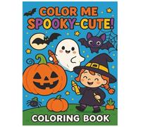 COLOR ME SPOOKY-CUTE: COLORING BOOK