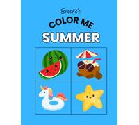 Color Me Summer: Coloring Book