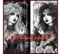 Color Me Undead Vampires: Coloring book for teenagers