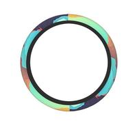 Color Mountain - Coprivolante per auto, unisex, elastico, antiscivolo, traspirante, in seta, universale, 38,1 cm, adatto per auto, SUV, camion
