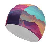 Color Mountain - Cuffia da nuoto per donne e uomini, resistente, antiscivolo, ad alta elasticità, per capelli lunghi e corti, trecce e dreadlock, mantiene i capelli asciutti