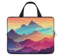 Color Mountain Gradient Custodia per laptop da 13 pollici Custodia protettiva da viaggio per computer portatile o tablet