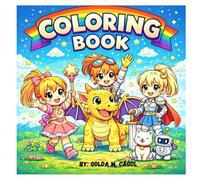 COLOR MY ANIME WORLD: Coloring Book