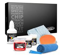 Color N Drive for Skoda Automotive Touch Up Paint | LB7W / K5 - Tungsten Silver Met | Paint Scratch Repair, Exact Match Guarantee - Basic