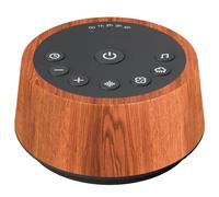 Color Noise Sleep White Noise Sound Machines 25 suoni lenitivi 32 livelli di volume 5 timer e 4 categorie sonore Funzione di memoria per tutti, legno