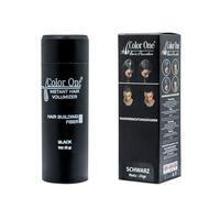 Color One La polvere per raddrizzare agisce istantaneamente e rinforza le fibre dei capelli. Color One per infoltire i capelli e capelli pieni in pochi secondi. (nero)